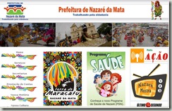 Site Nazaré da Mata Site Nazaré da Mata