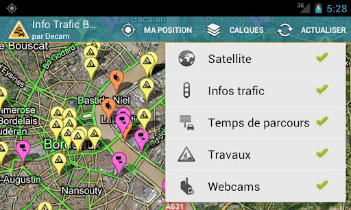 【免費交通運輸App】Info Trafic Bordeaux-APP點子