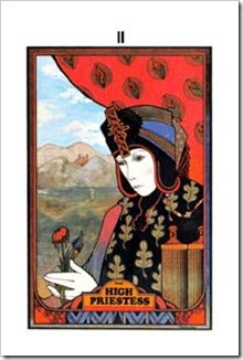 Aquarian Tarot  Major-Priestess