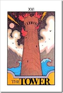 Aquarian Tarot  Major-Tower