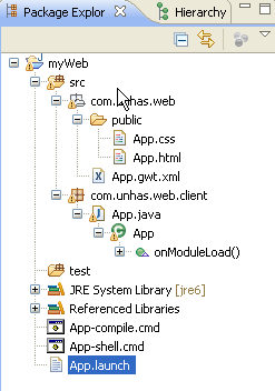 Eclipse GWT   project
