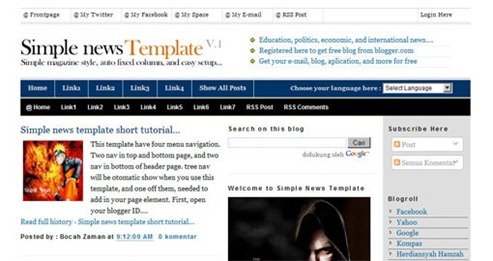 free-premium-magazine-style-blogger-simples-news free-premium-magazine-style-blogger-simples-news