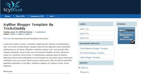 icy-blue-free-premium-blogger-xml-template-3 column icy-blue-free-premium-blogger-xml-template-3 column
