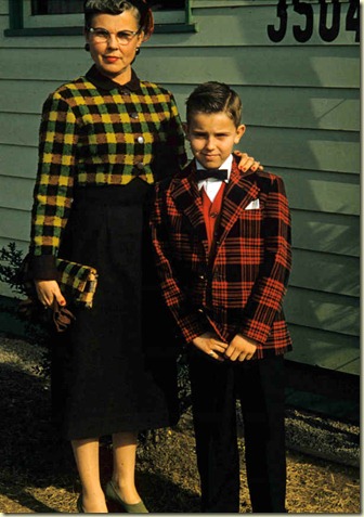 Larry with Mom in Japan