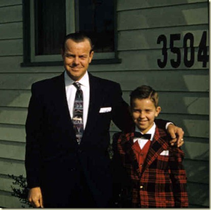 Dad and Larry in Japan