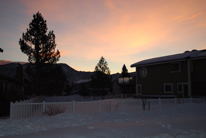Tahoe sunrise