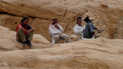 Samarreta del Barça a Petra (Jordània)
