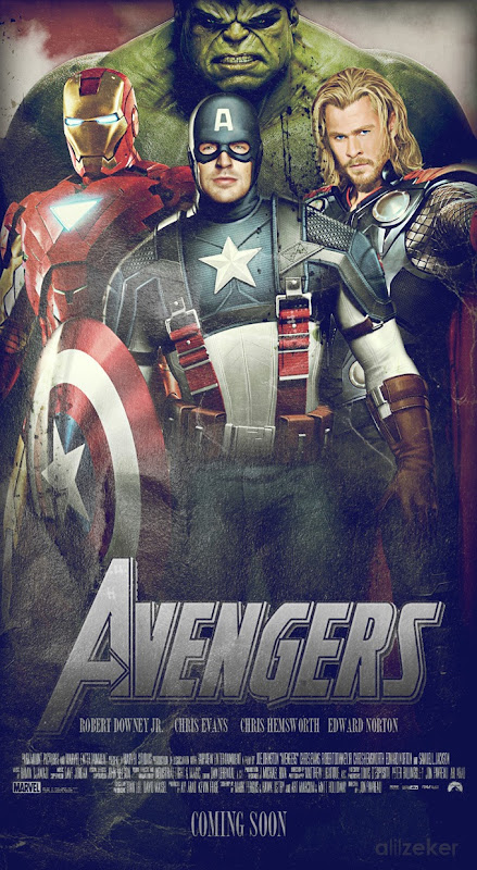 The Avengers old style fan mad poster_small