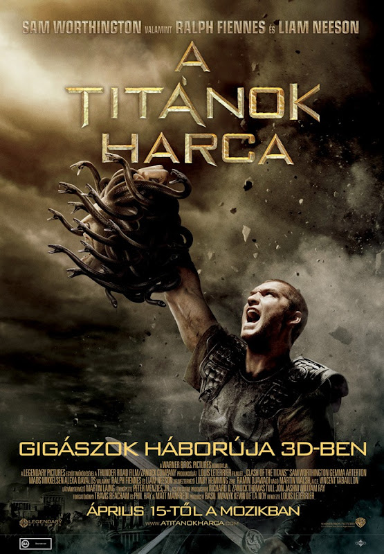 A titánok harca magyar plakát