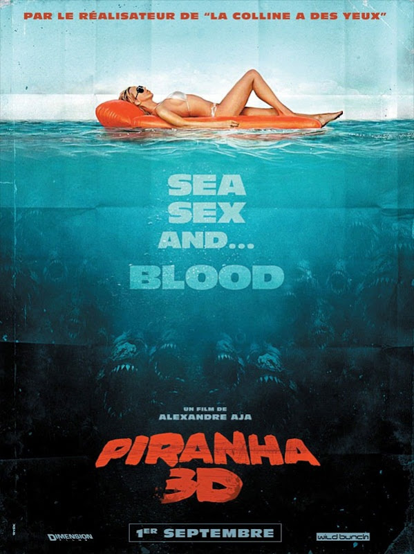 Francia Piranha 3D poszter