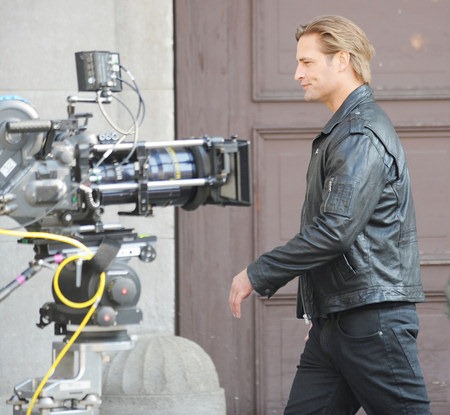 Josh Holloway a MI4 forgatásán 02