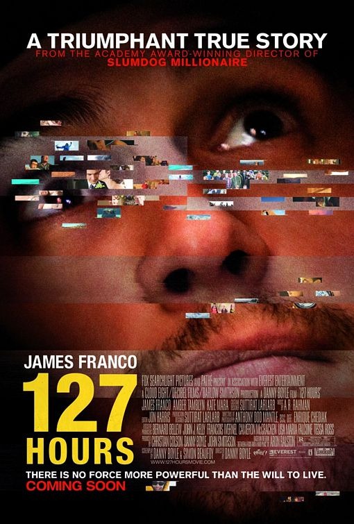 Végleges 127 Hours poszter