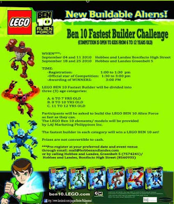 Ben 10 LEgo Contest