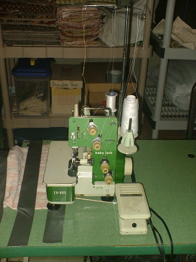 This is a VINTAGE Juki Babylock/serger model EA-605. It is older but works perfect. It comes with the 4 spools of thread already threaded, the foot pedal, and extra needles. I do not have the owners manual but they can be easily ordered online. This is the website for Juki - so if you needed to you could call them and they probably have a copy of the manual: http://www.juki.com/jus.html. It looks like the picture below. It has the original plastic cover for it when you are not using it - that says babylock on the side of it. $50 FIRM - they are going for over 100 right now on ebay. This was my grandmas so it was used alot and was well taken care of. It is just a vintage piece - but still very good and workable. There is a dealer who knows juki and vintage in hillsboro who would be able to take care of it if any issues arose.If interested please call 503 270 1862 - if no answer please leave a message. Thanks for looking!!The specs for the machine are: OVEREDGING WIDTH 4mm, DISTANCE BETWEEN NEEDLES 3MM, STITCH LENGTH (feed) 1-5mm, NEEDLE BAR STROKE 27mm, KNIFE MOVEMENT 7.5mm, PRESSURE LIFT (UPWARD VOLUME) 4mm, FEED DOG HEIGHT 0.7mm (STANDARD), NEEDLES BL x 1 No. 14 No 11, NUMBER OF THREADS 4, METHOD OF LUBRICATION SEMI-AUTOMATIC OIL WIC LUBRICATION, MACHINE DIMENTIONS LENGTH 250mm x BREADTH 250 mm x HEIGHT 280 mm, WEIGHT OF MACHINE 8.5kg (WITH MOTOR), TYPE OF CLOTH THIN CLOTH (ORGANDY, THIN TRICOT, TAFFETA SILK, CREPE, SUIT LINING) ORDINARY CLOTH (COTTON, TRICUT, LINNEN, SATIN, CLOTH IN GENERAL) THICK CLOTH (TWEED, OVER COAT CLOTH, DENIM, THICK SUIT CLOTH) KNITTED CLOTH (KNITTED GOODS, KNITTED CLOTH) IS ABLE TO DO ALL THESE IN DOUBLE CHAIN STITCHING (STRAIGHT SEAMING AND OVEREDGING WITH SPECS FOR THE THREAD TYPE OF 30-100 WHICH IS SPECIFIED IN THE INSTRUCTION MANUAL.   --------I am looking for a couch - or a CHAISE lounge chair for straight cross or a fainting chair or we are interested in a WOOD futon frame and mattress... the chaise does not have to be new neither does the couch i would much rather have a vintage or older.. with wooden legs.. I have seen tons of vintage types on free but they always say COME TO THIS ADDRESS and by the time i got there it would be gone. Must come from SMOKE FREE/PET FREE home. I do NOT need a sofa bed type that pulls out - and I do not want a retro heavy couch... even a couch thats not vintage but has a vintage look or feel woudl be fine. Thank you for looking! Location: SE PDX / GRESHAM.its NOT ok to contact this poster with services or other commercial interests		