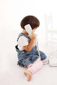 pink baby arm leg warmer toddler on phone
