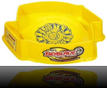 blue beyblade stadium