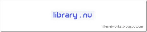 The new site, Library.nu is