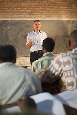 Bruce Rossington lecturing at FATER