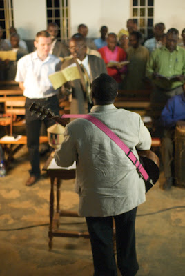 Worship time at chapel