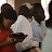 Woman reading bible in church Woman reading bible in church