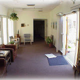 inside the front doors