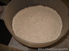 flour, salt, and baking soda