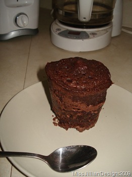 "baked" mug cake