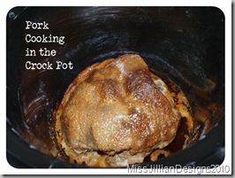 Pork in Crock Pot