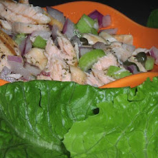 Grilled Salmon Salad