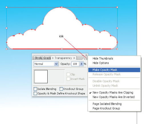 Tutorial Illustrator - Membuat Awan