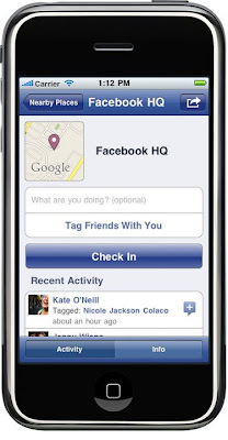 Facebook Places – Geolocation Sharing Feature Facebook Places – Geolocation Sharing Feature