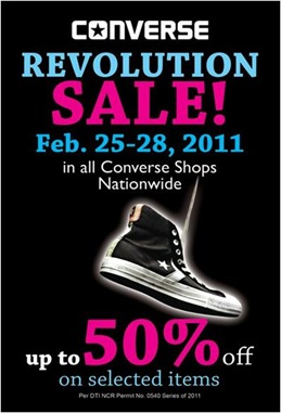Converse Revolution Sale