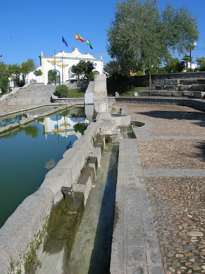 Vista de la zona del Recinto Ferial donde están ubicadas las denominadas 'cajas del pilar'. Foto: Pozoblanco News, las noticias y la actualidad de Pozoblanco (Córdoba)* www.pozoblanconews.blogspot.com