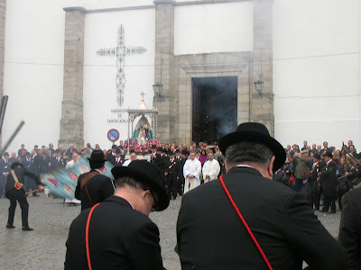 Imagen de la salida en procesión de la Virgen de Luna hoy lunes 8 de febrero de Santa Catalina. Foto: Pozoblanco News, las noticias y la actualidad de Pozoblanco * www.pozoblanconews.blogspot.com