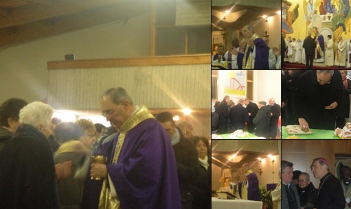 Visualizza Messa celebrata da Mons. Gardin,vescovo di Treviso, in ricordo di Don Mario