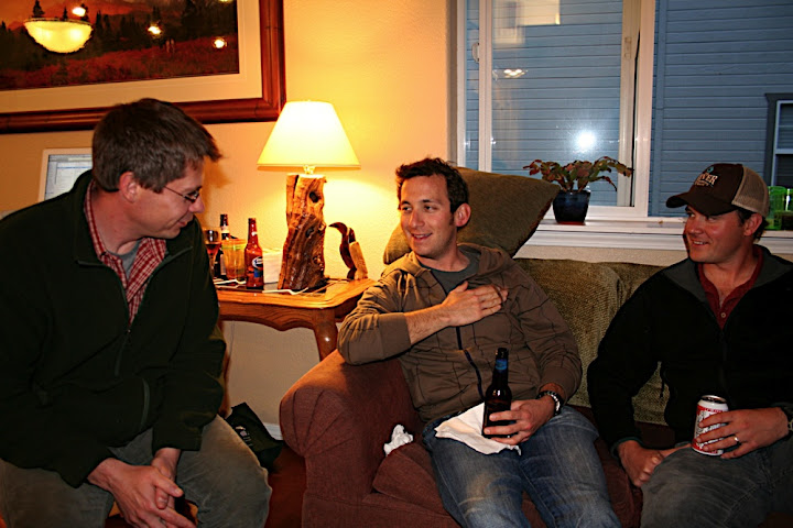 Tony, Mike & Steve chill out