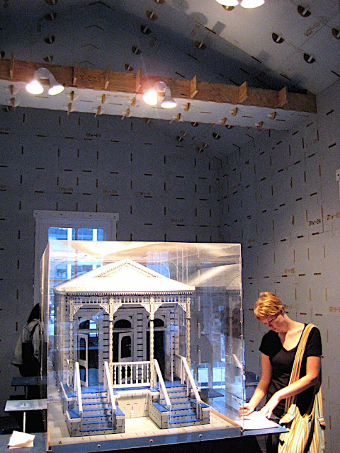 The yourHouse interior was like an architectural temple