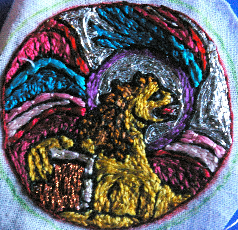 Broderie à appliquer, XIème siècle SG1L5808