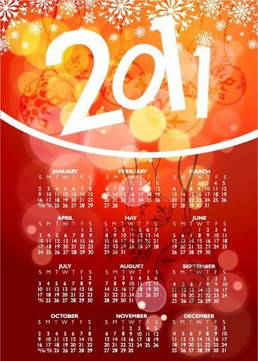 Vector.2011.Calendar.1 2011 Calendar Eps. Vector.2011.Calendar.1