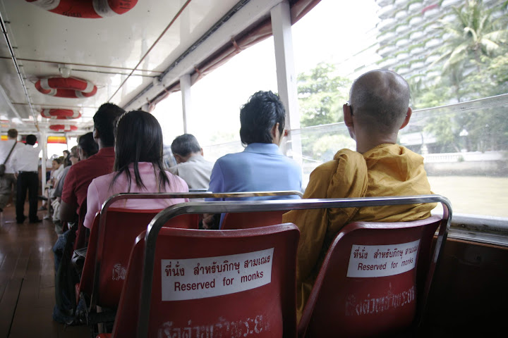 Monks get special treatment because they cannot touch women