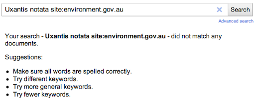 Likewise, the same search