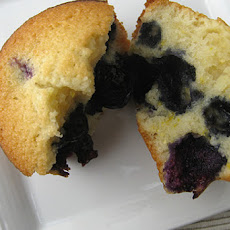 Blueberry-Cornmeal Cakes