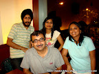 Rashmi Bansal, Netra, Sukhdeep and Hemant (htsuthar) at Aperitweat, Tarun Chandel Photoblog