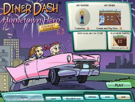 diner dash - hometown hero