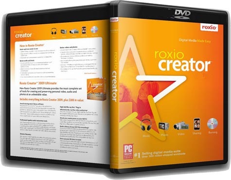 Roxio Creator 2010.