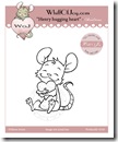 A143_Henry Mouse hugging heart A143_Henry Mouse hugging heart