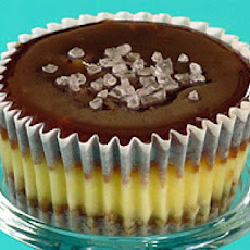 Chocolate Caramel Cheesecake Cupcakes