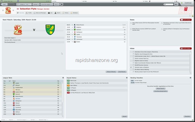 Football Manager 2010 rapidshare