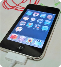 My trusty Ipod which kept me company before, during and after the Marathon