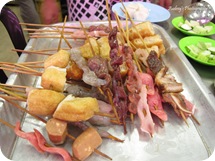 Things to be cooked at Satay Celup place Things to be cooked at Satay Celup place